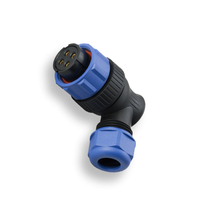 Weipu SP Series SP2110 SP21 2Pin 3Pin 4Pin 5Pin Fileté Coupleur Mâle IP68 Connecteur Circulaire Étanche pour LED d'Alimentation