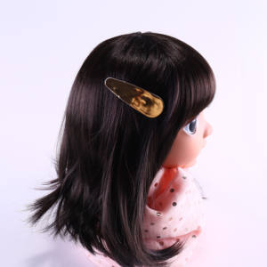 Barrettes à cheveux en cuir PU pour femmes, avec paillettes scintillantes, pour filles - Utilisation pour les fêtes - Product Image 4