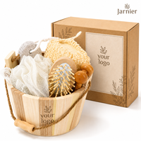 Coffret Cadeau de Luxe Jarnier et Ensemble de Bain Personnalisé avec Logo pour la Fête des Mères, Noël et Kit de Spa Professionnel