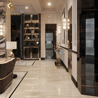 Conception d'intérieur royale de luxe, rendu 3D, services de conception architecturale extérieure, conception de construction pour appartement et villa