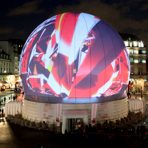 Tente gonflable portative de dôme d'air de projection de <span class=keywords><strong>planétarium</strong></span> de cinéma du diamètre 12m d'école - Product Image 1
