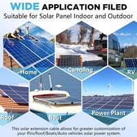 TÜV-zugelassenes XLPE-isoliertes verzinntes Kupfer-Solar kabel 2,5mm 4mm Solar kabel für den industriellen Einsatz für PV-Kabel Solar-DC-Panel-Strom versorgung