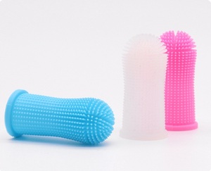 <span class=keywords><strong>Cepillo</strong></span> de Dientes de Silicona para Perros, Protección de Encías de 360 Grados, <span class=keywords><strong>Cepillo</strong></span> de Dedo Suave - Product Image 2