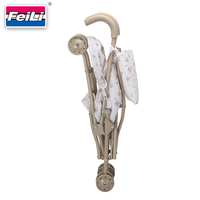 Poussette de poupée Dollri Starri Floral Classic Basic avec capuche pour tout-petits avec sac à dos Poussette de poupée