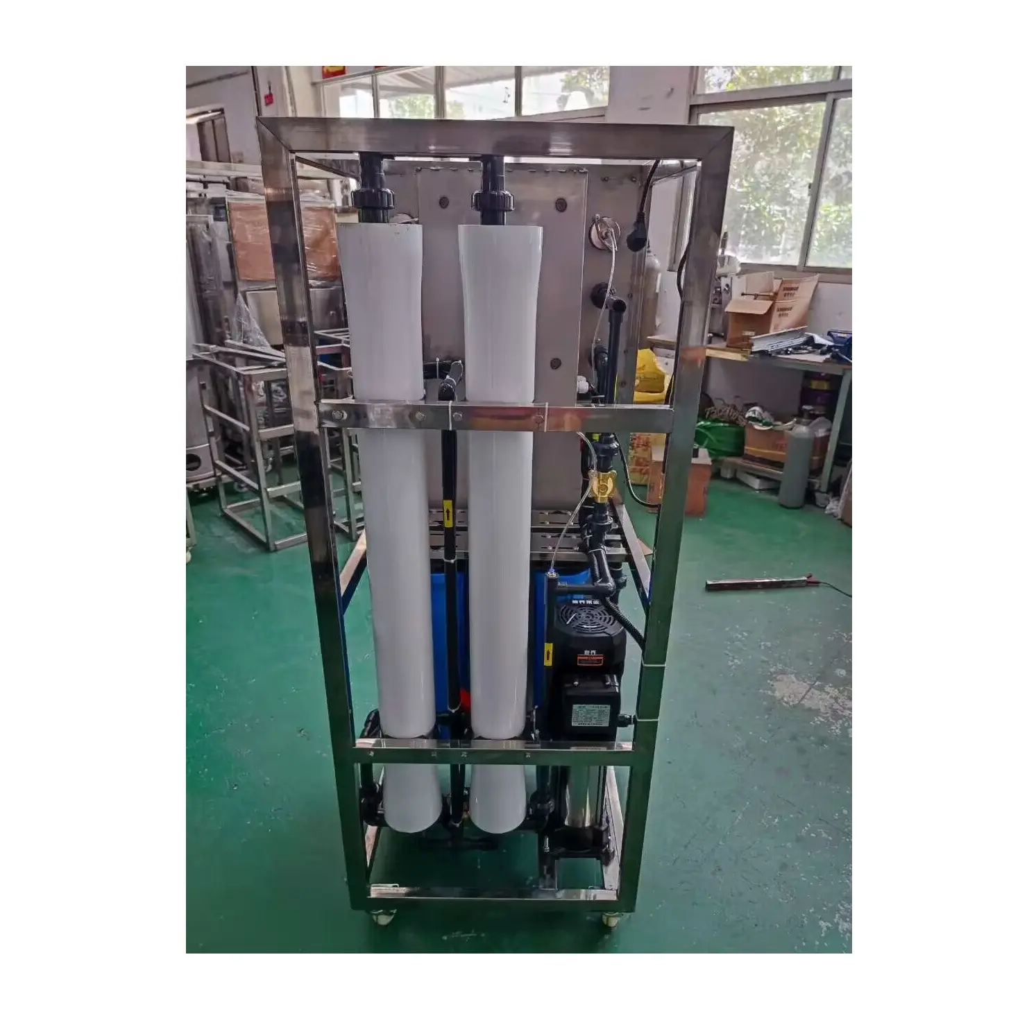 Sistema di filtraggio dell'acqua per macchine per il trattamento delle acque piccole 500L/h per la casa