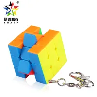YUXIN Mini 35mm 3x3x3 Magic Cube 1623 Stickerless Puzzle 3x3 Pocket Cube con portachiavi giocattoli antistress regalo educativo