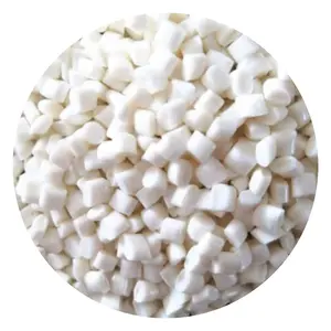 พลาสติก PP เกรดอาหาร60% Tio2สีขาวชุดต้นแบบเรซินบริสุทธิ์