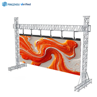 Pantalla LED P3.91 de Alquiler para Interiores y Exteriores, Fondo de Escenario RGB SDK, Pantalla LED para Pared, para Uso en Centros Comerciales
