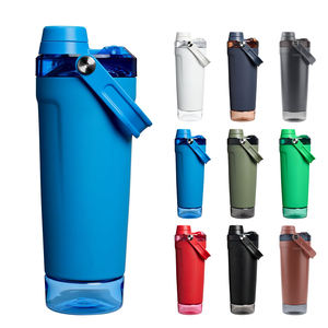 Özel Logolu 20oz Paslanmaz Çelik Vakumlu İzoleli Shaker Şişe, Sızdırmaz Kapaklı, BPA İçermez, Spor Salonu ve Dış Mekan Kullanımı İçin Çevre Dostu - Product Image 1
