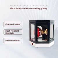 MoxB - Film solaire automobile - Test d'isolation thermique - Plateforme de test rotative six faces - Lampe chauffante infrarouge - Modèle Jinan Shandong