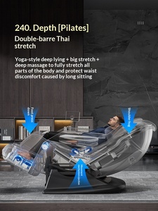 Poltrona Massaggiante Intelligente Oakes SL Rail 916A con Controllo Manuale Cablato, Massaggio Meccanico 4D, Controllo Vocale Bluetooth, Capsula Spaziale - Product Image 3