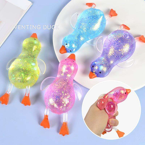 Nuevos Patitos de Silicona Ecológicos Baratos en Oferta, con Brillo y Azúcar, Juguetes Antiestrés Divertidos para Niñas y Niños - Product Image 3