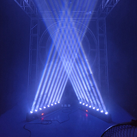Iluminación de Escenario con Cabeza Móvil LED RGBW de 8x12w, Adecuada para Bares, Discotecas, Fiestas, Clubes Nocturnos, Pistas de Baile, Bodas