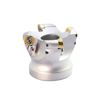 Disque de fraiseuse CNC pour centre d'usinage avec pointe ronde dure EMRW6R 2,5 kg, coupe à sec/à humide EMRW 6R63-22-4T