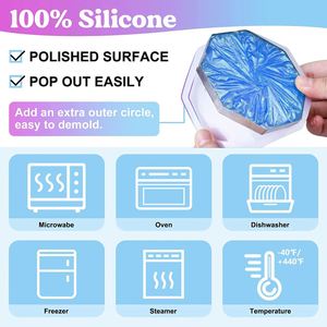 BPA-Free Custom Epoxy Resin Silicone Craft Art Supplies <b>Kit</b> DIY Wholesale Cake <b>Tools</b> Molds for Casting OPP <b>Bag</b> Packed - Product Image 3