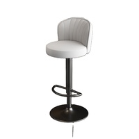 Tabourets de bar classiques de haute qualité au design rond, élégants et simples, pour la cuisine