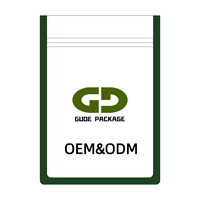 Sachet plastique scellé trois côtés de haute qualité, personnalisé, petite taille, pour chocolat fudge, gaufres, jouets, imprimé en héliogravure, résistant à l'humidité