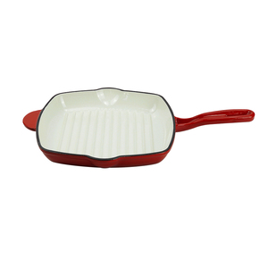 Sartén Wok <span class=keywords><strong>de</strong></span> hierro fundido esmaltado antiadherente ecológica para <span class=keywords><strong>Cocina</strong></span> <span class=keywords><strong>de</strong></span> Inducción y parrilla <span class=keywords><strong>de</strong></span> <span class=keywords><strong>Gas</strong></span> Material metálico - Product Image 4