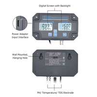 Testeur de qualité de l'eau wi-fi 6 en 1 PH/EC/TDS/sel/b.s/Temp mètre analyseur d'eau application TUYA surveillance à distance en ligne
