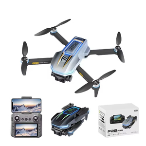 Drone <span class=keywords><strong>RC</strong></span> intelligent économique P28 HD pour photographie aérienne, avec évitement d'obstacles, acrobaties 3D et contrôle mobile, idéal comme <span class=keywords><strong>cadeau</strong></span> pour enfants - Product Image 1