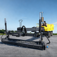 Niveleuse laser télescopique pour béton certifiée CE avec système entièrement hydraulique, moteur et roulement, garantie 1 an