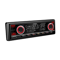 Autoradio Lecteur MP3 DSP Bluetooth Radio FM USB AUX Carte TF Affichage LED Numérique Autoradio Mono-DIN