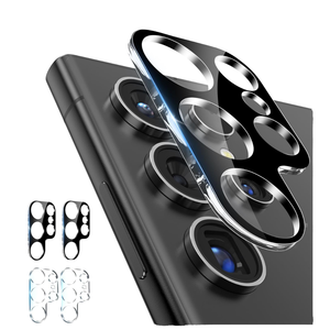 Nuglas protecteur de caméra arrière de téléphone portable de vente chaude pour <span class=keywords><strong>Samsung</strong></span> S25 protecteur d'écran d'objectif de caméra Ultra en verre avec localisateur - Product Image 1