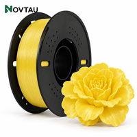 Filament d'imprimante 3D Novtau PLA Pearl pour modèles tridimensionnels, fourni en filament plastique de 1,75 mm et 1 kg