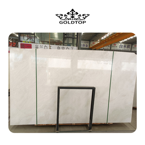 Pierre naturelle polie par dalle blanche pure élégante de marbre de jade de <span class=keywords><strong>Milan</strong></span> pour des projets résidentiels commerciaux - Product Image 1