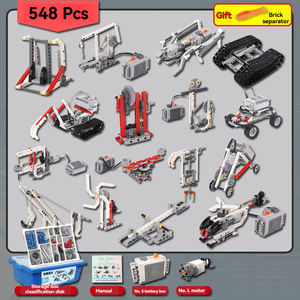 لعبة روبوت تعليمية عالية الجودة 9686 مع تحكم عن بعد ومجموعة ميكانيكية وقطع بناء تعليمية - Product Image 4