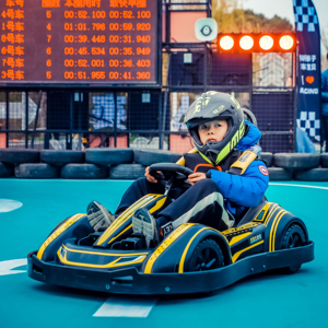 Vente en gros de karts électriques pour les tout-petits 3-16 ans Ceinture de sécurité réglable pour la location de <span class=keywords><strong>karting</strong></span> GoKart pour enfants - Product Image 1