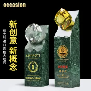 Özel tasarım toptan özel kristal Trophy ödülleri ödüller oyma kazınmış hediyelik eşya hediyeler için
