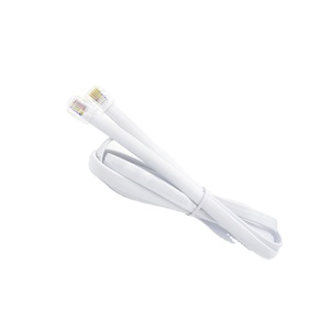 Indoor Rj12 6p6c Telefoon <span class=keywords><strong>Patch</strong></span> Snoer Communicatiekabel Koperen Utp Kabel Cat <span class=keywords><strong>3</strong></span> Zwart Grijs Wit Pvc - Product Image 2