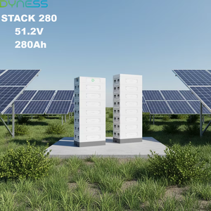 Garansi 10 Tahun Baterai Stack280 8000 Siklus Umur Panjang 51.2V 280Ah LiFePO4 Dapat Ditumpuk ESS untuk Keamanan Hunian - Product Image 2