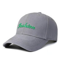 Gorra de Béisbol de 6 Paneles con Letra Bordada a Mano en PVC, Ajustable, Unisex, para las Cuatro Estaciones, Estilo Casual Urbano, para Estudiantes