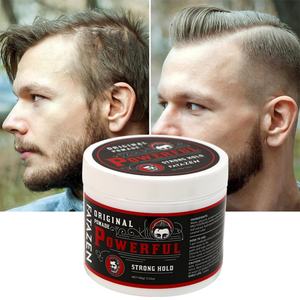 Fatazen ครีมแวกซ์แต่งผมธรรมชาติทำจากดินน้ำมันเนื้อแมทสำหรับผู้ชายปรับแต่งได้ - Product Image 1