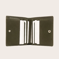 Portefeuille bifold en cuir véritable à motif crocodile de luxe pour homme, logo personnalisé, blocage RFID, cadeau d'entreprise haut de gamme Boman