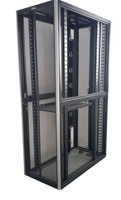 Baie de serveur 42U, capacité de charge 3000 kg, 19 pouces, robuste, pour centre de données d'entreprise et salle de serveurs