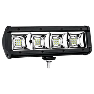 Fita LED para carro 9" Super brilhante 108W, luz LED para condução, acessório para carro, veículo offroad 4X4, caminhão e trator 12V