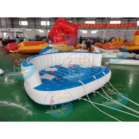 Crazy Infla table UFO Sofa Aufblasbares UFO Towable Aufblasbares Floating Sofa Towable