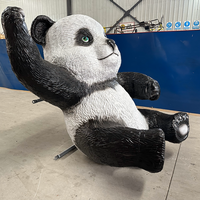 Modèle d'animal animatronique réaliste pour parc d'attractions, adapté à l'intérieur et à l'extérieur