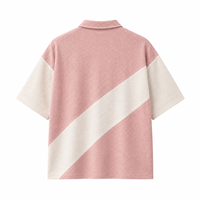 IKDEER T-shirt de football rétro à col rabattu et épaules tombantes, imprimé tissé, séchage rapide, pour homme, Lin/Coton