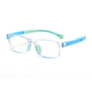 Duurzame Anit Blauw Licht Bril Voor Kinderen Voor Recept Siliconen Neus <span class=keywords><strong>Pad</strong></span> Tr90 Kleine Rechthoek Verstelbare Benen Meisje Jongens - Product Image 5