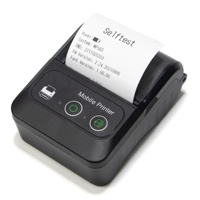 Imprimante thermique de reçus POS portable, imprimante mobile Bluetooth, imprimante thermique mini portable Android