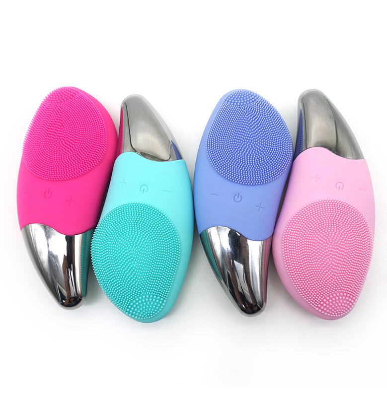 USB Rechargeable Electric Facial Cleansing Brush