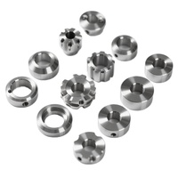 Pièces en acier inoxydable et en aluminium usinées CNC de haute précision sur mesure en Chine, avec une tolérance d'usinage de 0,01 mm