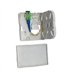 Caja Terminal de Fibra Óptica Wolck para Montaje en Pared, Tipo Mini SC, Roseta de <span class=keywords><strong>2</strong></span> Puertos, Caja NAP para FTTH - Product Image 5