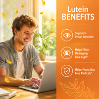Complément Alimentaire en Gélules de Lutéine à Marque Blanche (OEM) – Soutient la Fonction Visuelle et Favorise les Niveaux d'Antioxydants chez l'Adulte