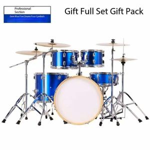 Bộ trống dành cho người lớn mới bắt đầu, thích hợp sử dụng tại nhà, lý tưởng cho việc luyện tập trống Jazz và biểu diễn chuyên nghiệp. - Product Image 4