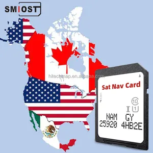 SMIOST for Micro Car Navigation & GPS 16GB Navig Memorial Map Plastic CID Sat Nav SD Card for Nissan USA 25920